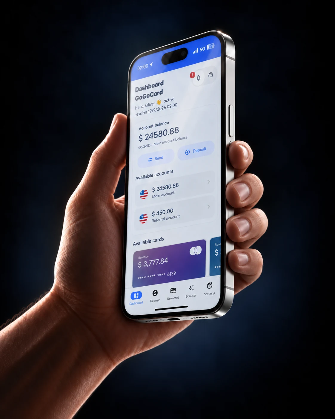 Access your account from any device